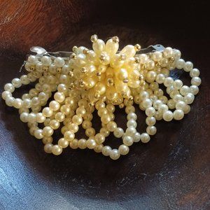 Set of 4 Beaded Barretts